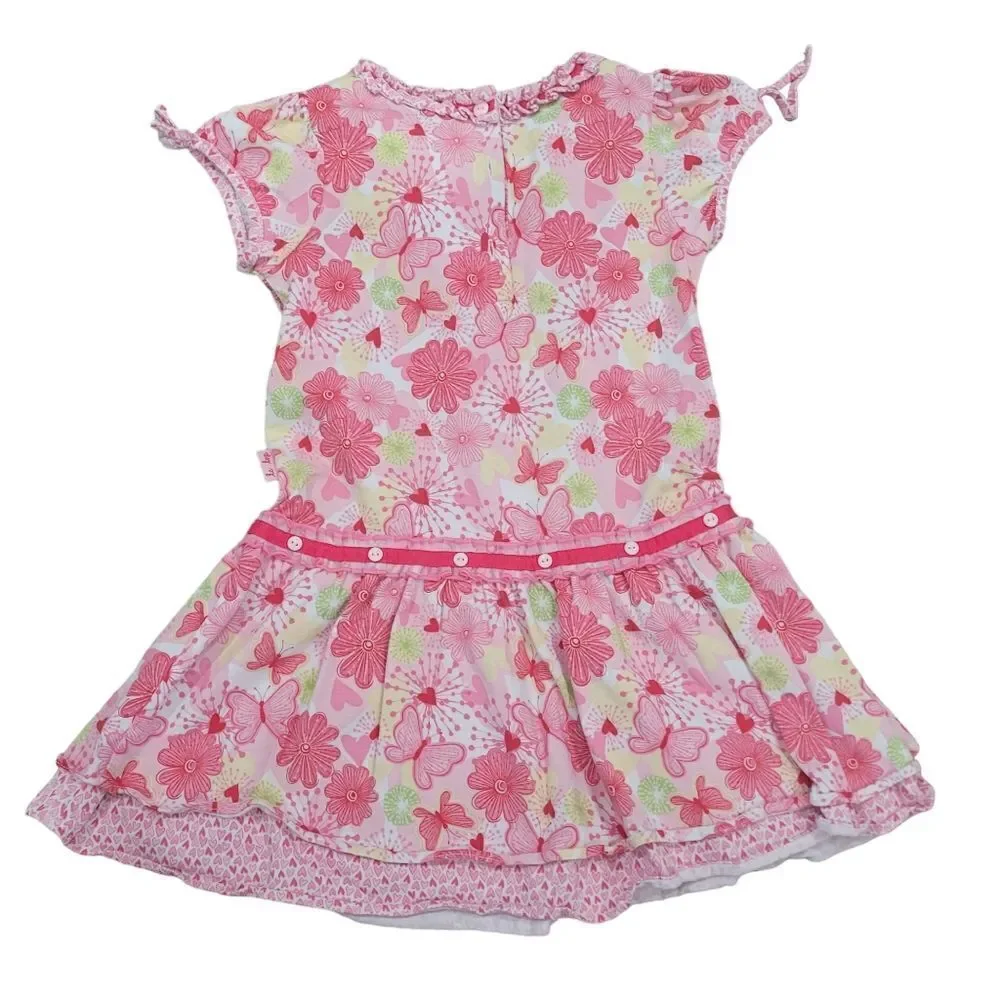 Pink floral Summer Dress